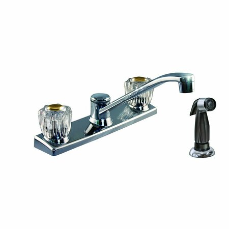 AQUAPLUMB Faucet Kitchen 2 Hdl W/Spr 1550450